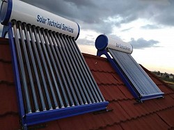 Solar powered water heaters sales/services and installation